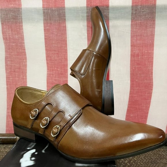 NWB Encore by Fiesso Leather Shoes Sz 7 - Picture 1 of 9